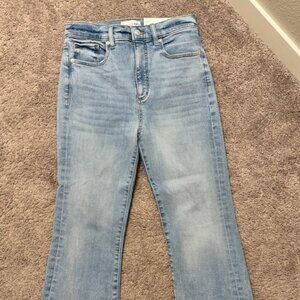 Loft slim flare jeans